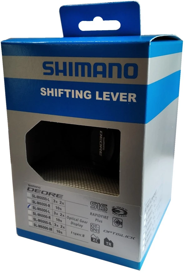 SHIMANO DEORE Vites kolu SL-M6000-L 2/3-vites RAPIDFIRE PLUS