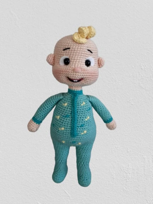 Cocomelon Bebek Amigurumi Organik Oyuncak - 1