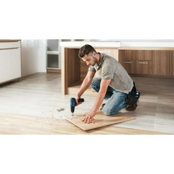 BOSCH PROFESSİONAL GSB 120-LI 2 AH ÇİFT AKÜLÜ DARBELİ DELME VİDALAMA + AKSESUAR SETİ - 5