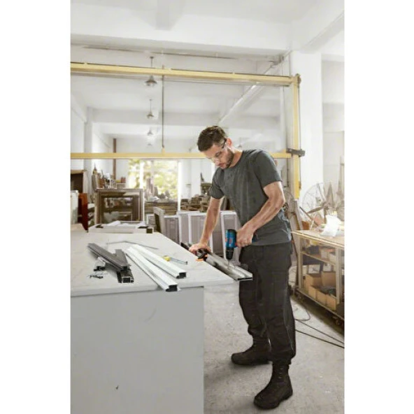 BOSCH PROFESSİONAL GSB 120-LI 2 AH ÇİFT AKÜLÜ DARBELİ DELME VİDALAMA + AKSESUAR SETİ - 7