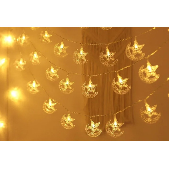 20 Led 2 Kademeli Ay-Yıldız - 3