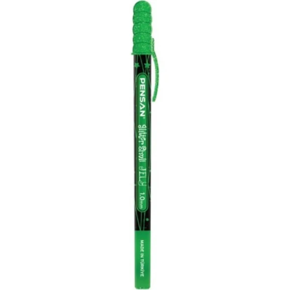 Pensan Simli Jel Kalem Jely 1.0mm – Koyu Yeşil