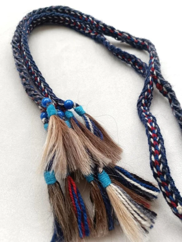 Keçi Kılı İp Golan İpi Bebek Çocuk Taşıma Ağaç Ev Duvar Dekor Süs - 4