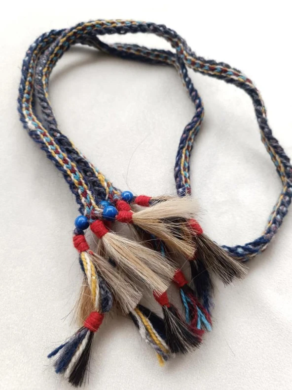 Keçi Kılı İp Golan İpi Bebek Çocuk Taşıma Ağaç Ev Duvar Dekor Süs - 6