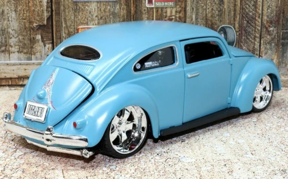 Maisto Design Volkswagen Beetle Mavi 1:24 Model Araba - 2