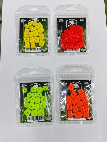 ESP Yüzen Sazan Boncuk Mısır Yemi 6 Şar Adet 3 Boy