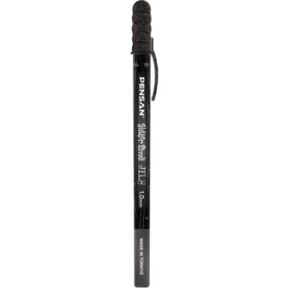 Pensan Simli Jel Kalem Jely 1.0mm – Siyah