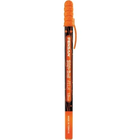 Pensan Simli Jel Kalem Jely 1.0mm – Turuncu