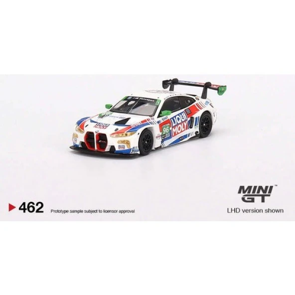 Mini Gt 462 1:64 Bmw M4 Gt3 #96 2022 Imsa Daytona 24HRS Model Araba