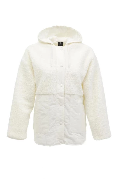 Lumberjack WL HANNAH 6CT2008 3PR Kadın Sweatshirt Ekru XS-XL - Resim 7