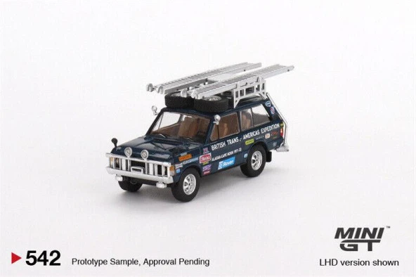 Mini Gt 542 Range Rover 1971 British Trans-Americas Expedition