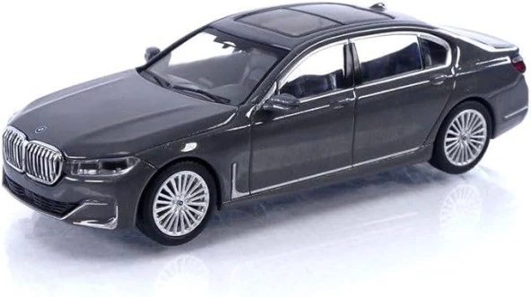 Mini Gt  515 BMW 750Li xDrive Bernina Grey Amber Effect Model Araba