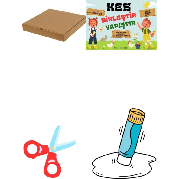 Süper Ötesi KES Birleştir YAPIŞTIR Seti - 8