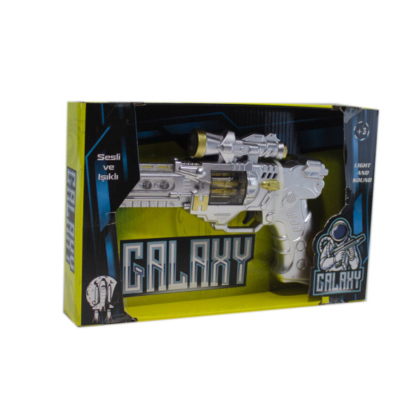 Oyuncak Tabanca Uzay Tabanca Işıklı Sesli 22 Cm - 2