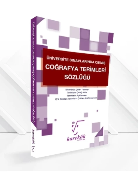 COĞRAFYA TERİMLERİ SÖZLÜĞÜ - 1