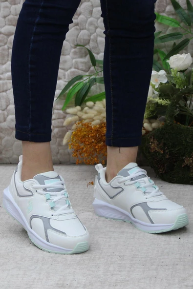 U.S. Polo Assn. Luka WMN 3PR Anatomik Orijinal Ürün Kadın Spor Ayakkabı - Resim 4