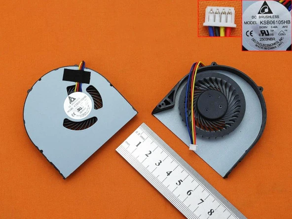 Lenovo B480 B480a B485-B490 B580 B590 M490 M495 E49 Fanı - Resim 2