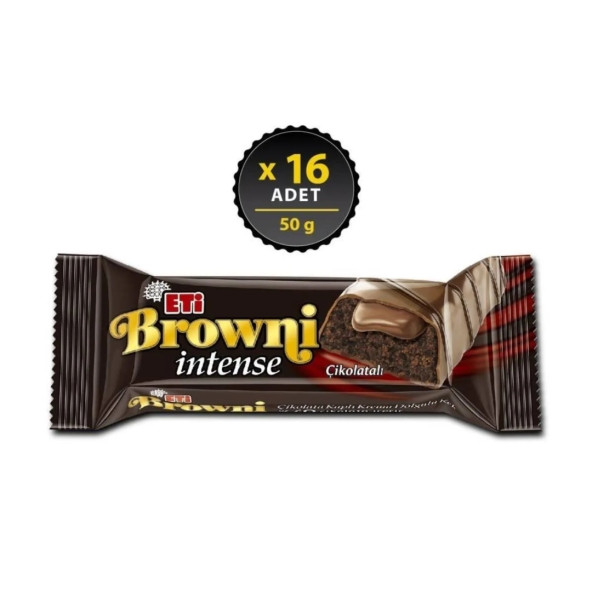 Eti Browni Intense 50 Gr. (16 Adet) - Resim 2