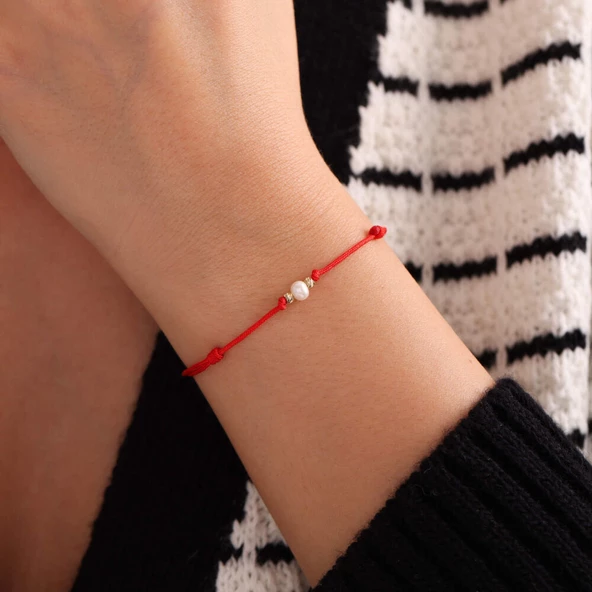 Altın İnci Bileklik Dorika Toplu - Resim 2