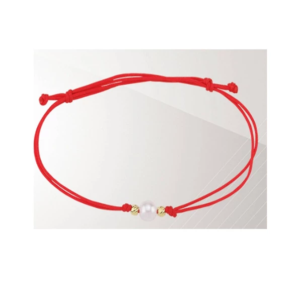 Altın İnci Bileklik Dorika Toplu - Resim 5