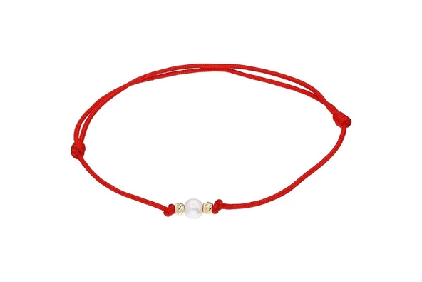 Altın İnci Bileklik Dorika Toplu - Resim 6