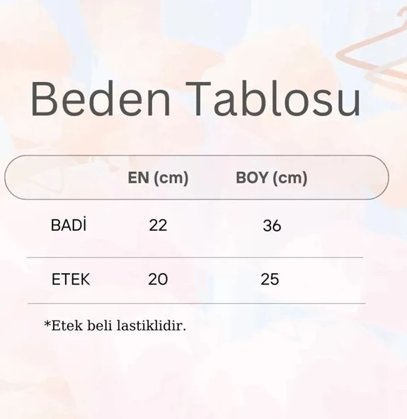 Kız Bebek Tütü Etekli Badili Melek Kanat Takım PNPN1122 - Resim 6