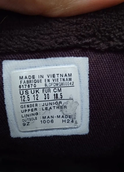 CONVERSE KAHVERENGİ FERMUARLI ÇOCUK BOT - 7