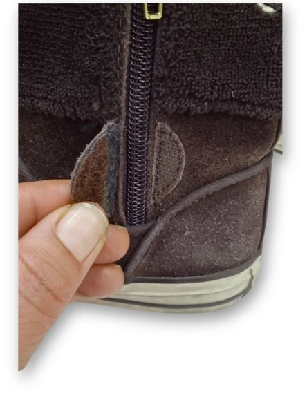 CONVERSE KAHVERENGİ FERMUARLI ÇOCUK BOT - 6
