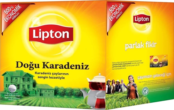Lipton Doğu Karadeniz 3.2 gr 500lü Demlik Poşet Çay - 2