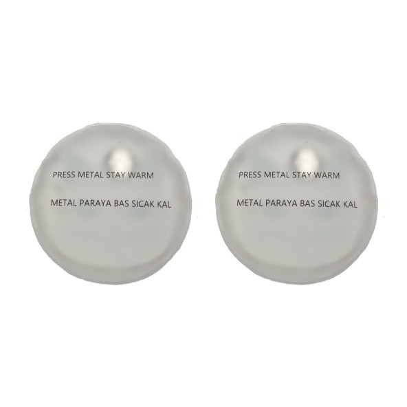 GÜLEN EMOJİ,KEDİ CEP SOBASI,EL ISITICI,2 ADET SICAK SU TORBASI PVC  9cm - 5