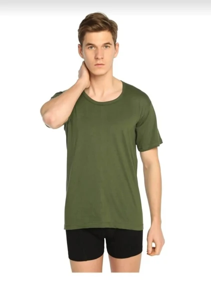 SEHER YILDIZI 0002 ERKEK BİSİKLET YAKA FANİLA 6 ADET  M GRİ - 4