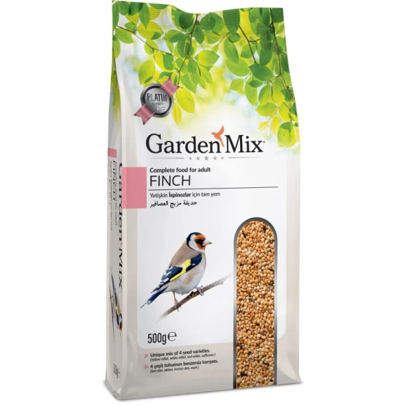 Gardenmix Platin Finch Yemi 500g Skt:06/2025