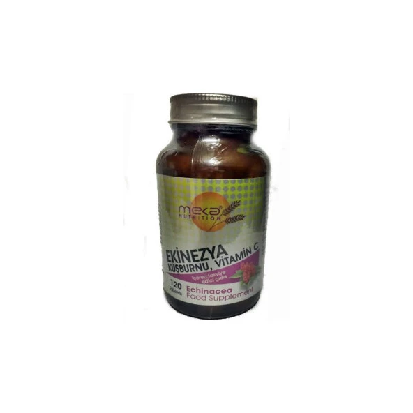Meka Nutrition Ekinezya Kuşburnu Ve Vitamin C  120 Tablet