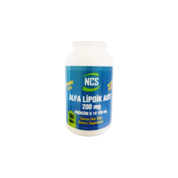 Ncs Alfa Lipoik Asit 200 Mg 180 Tablet ürün görseli