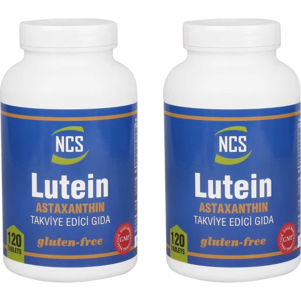 Ncs Lutein 15 Mg Astaxanthin (Astaksantin) 12 mg 2 KUTU 240 Tablet