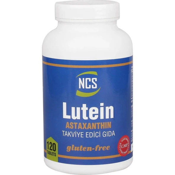 Ncs Lutein 15 Mg Astaxanthin (Astaksantin) 12 mg 120 Tablet