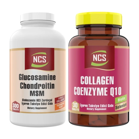 Ncs Glucosamine 300 Tablet Ncs Hidrolize Collagen Q10 30 Tablet