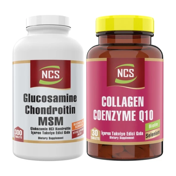 Ncs Glucosamine 300 Tablet Ncs Hidrolize Collagen Q10 30 Tablet