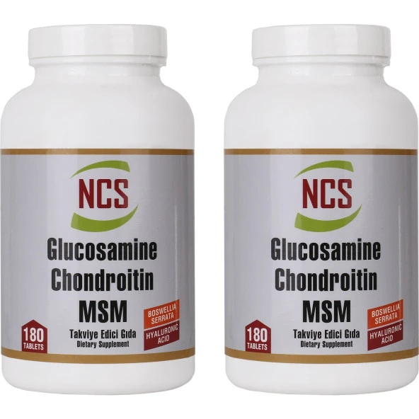 NCS Glucosamine Chondroitin MSM Hyaluronic Acid Bosvella 2 KUTU 360 TABLET