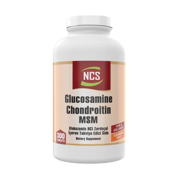 Ncs Glucosamine Chondroitin Msm Collagen Turmeric 300 Tablet ürün görseli