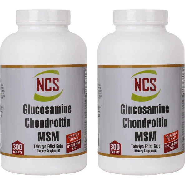 NCS Glucosamine Chondroitin MSM Hyaluronic Acid Bosvella 2 KUTU 600 TABLET