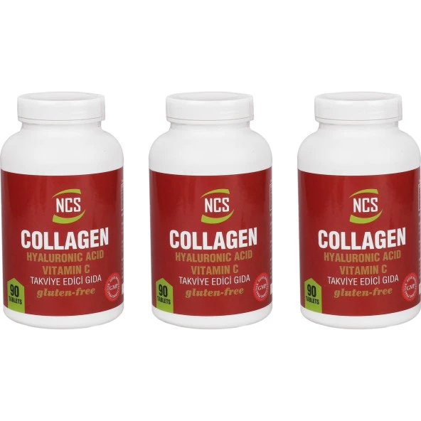Ncs Hidrolize Collagen 1000 Mg Hyaluronic Acid C vitamini 3 KUTU 270 TABLET ürün görseli