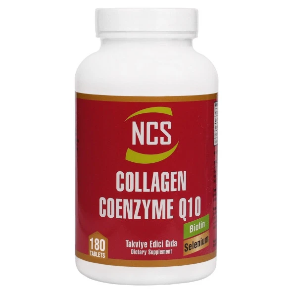 Ncs Hidrolize Collagen 2000 Mg Coenzyme Q10 200 Mg Selenium Çinko Biotin 3 Kutu 540 Tablet - Resim 2