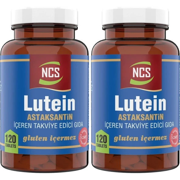 Ncs Lutein 15 Mg Astaksantin 12 Mg 2 Kutu 120 Tablet ürün görseli