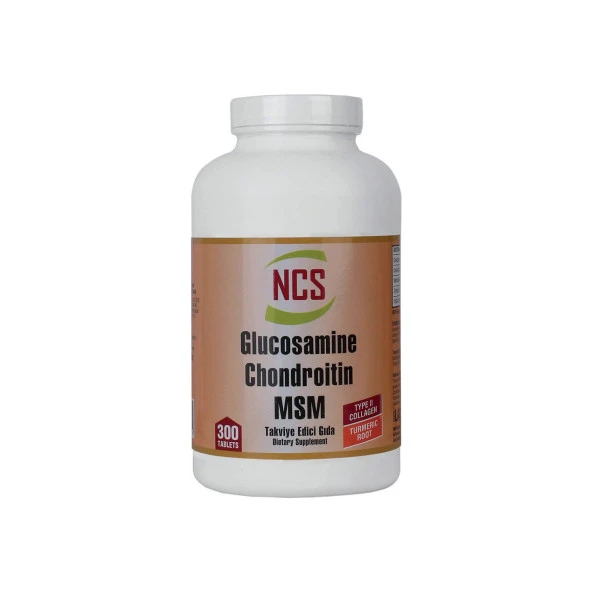 Ncs Glucosamine Chondroitin Msm Type Iı Collagen Turmeric 300 Tablet