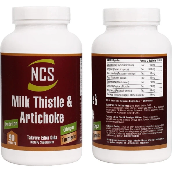 Ncs Balık Collagen Cla Biotin Type Tip 1 Tip 3 Çinko Hyaluronic Acid   Milk Thistle Artichoke Zerdeçal Karahindiba Zencefil Maydanoz Deve Dikeni Enginar - 2