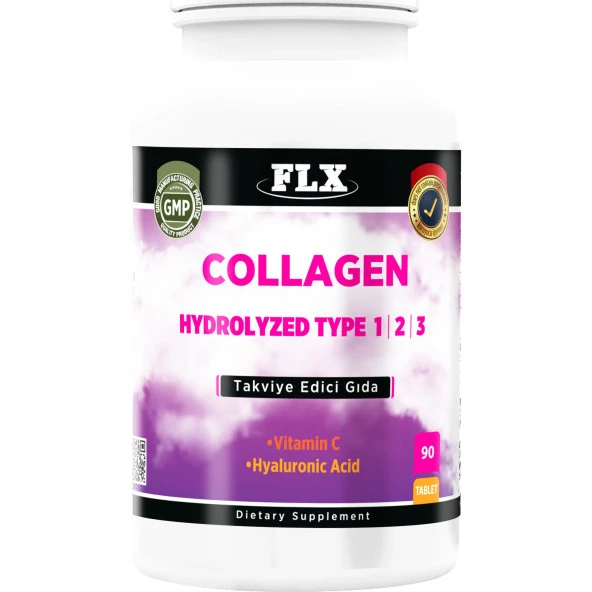 Collagen Kollajen Tip 1-2-3 Hyaluronik Asit Vitamin C 90 Tablet+Biotin 60 Tablet - Resim 3