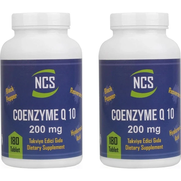 Ncs Coenzyme Q-10 200 Mg Resveratrol Hyaluronic Acid Koenzim 2 KUTU 360 TABLET