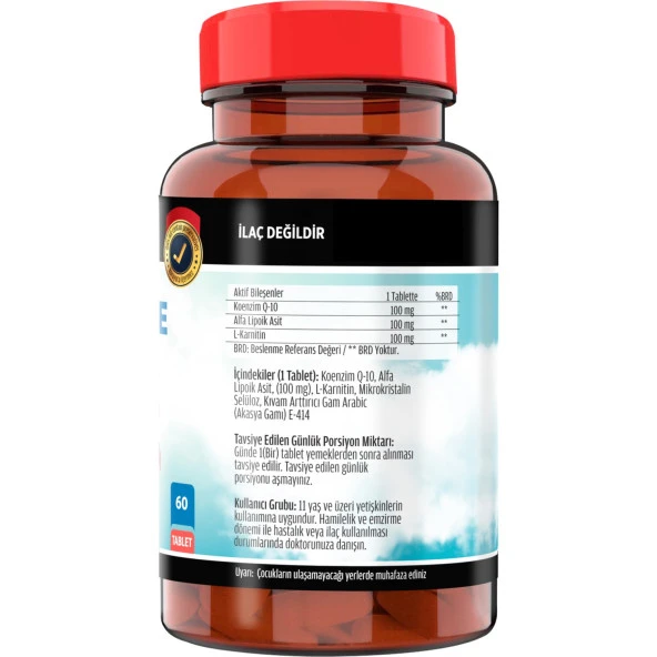 Ncs Coenzyme Q-10 100 Mg 60 Tablet + Ncs Vitamin C Çinko Propolis 60 Tablet - 5