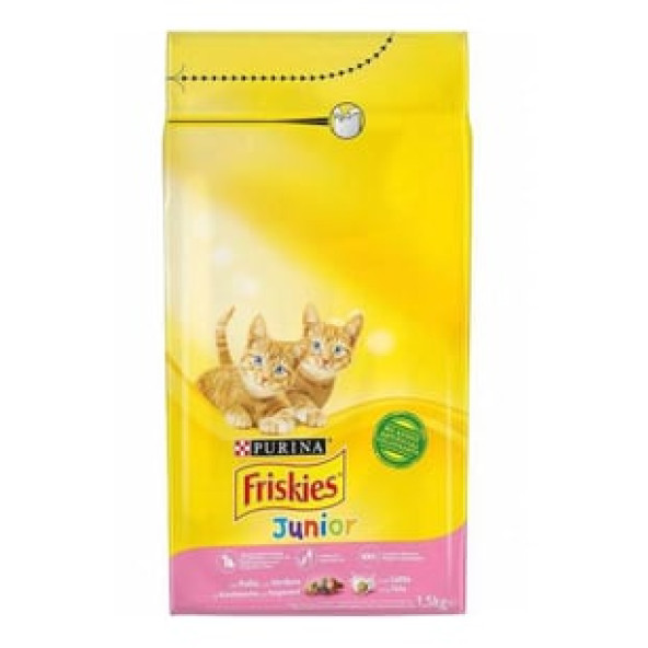 Friskies Yavru Kedi Maması Tavuklu Sütlü Sebzeli 1,5 Kg